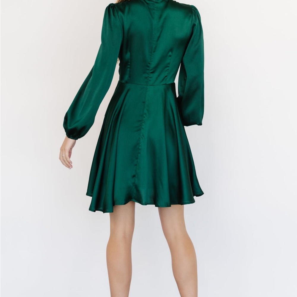 Baltic Born Woodbury Satin Mini Dress. Size L.